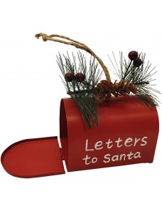 Creative Christmas Mail Box Swag With Pine