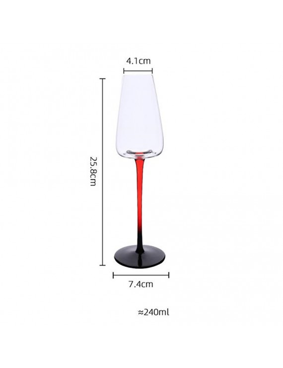 Wedding Party Decor Crystal Champagne Glasses