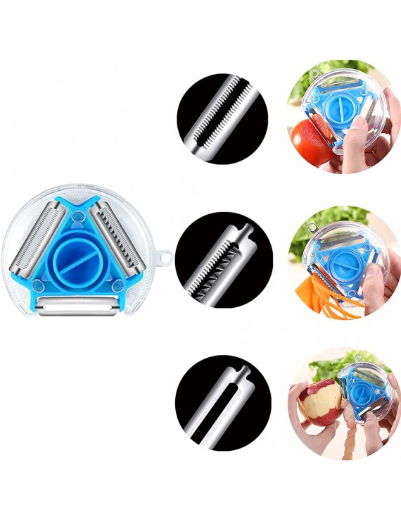 3 In 1 Multifunctional Julienne Peelers