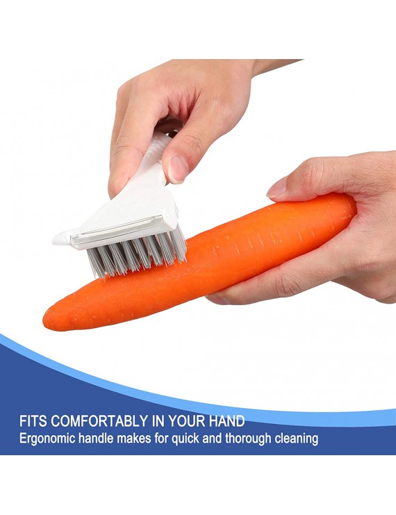 3 in 1 Veggie Brush/Peeler