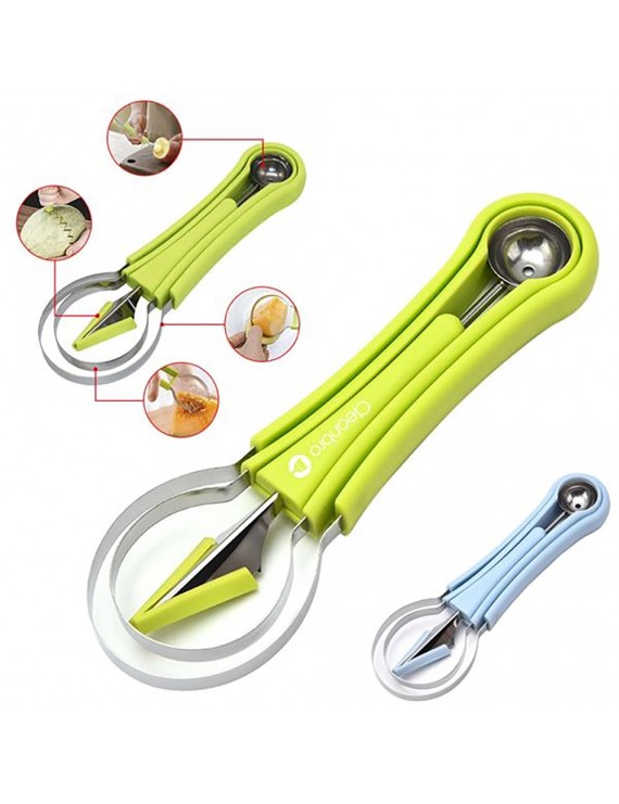 3 In 1 Fruit Baller Fruit Carving Knife Fruit Scooper