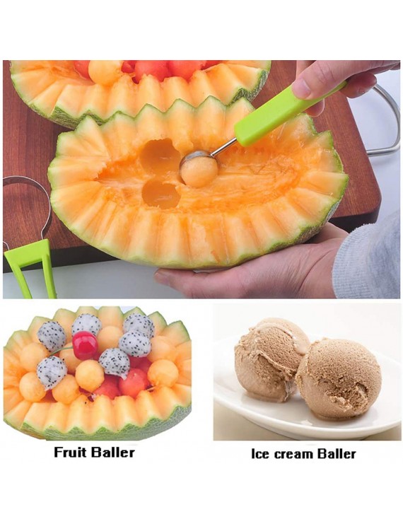 3 In 1 Fruit Baller Fruit Carving Knife Fruit Scooper