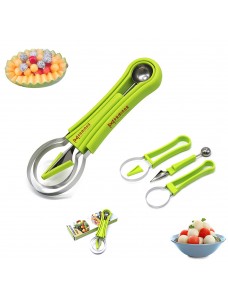 3 In 1 Fruit Baller Fruit Carving Knife Fruit Scooper