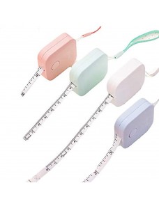 Square Tape Measure Keychain