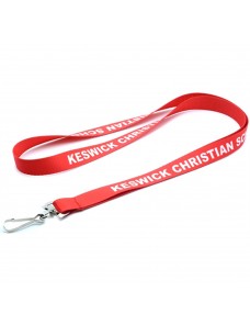 5/8" (15mm) Polyester Dye Sublimated Lanyard School ID Badge