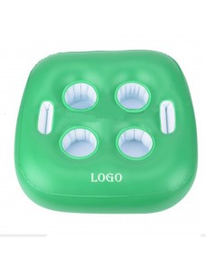 4 Hole Inflatable Coasters Drink Holder