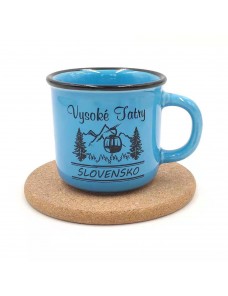 5 Oz. Colored Enamel Mug