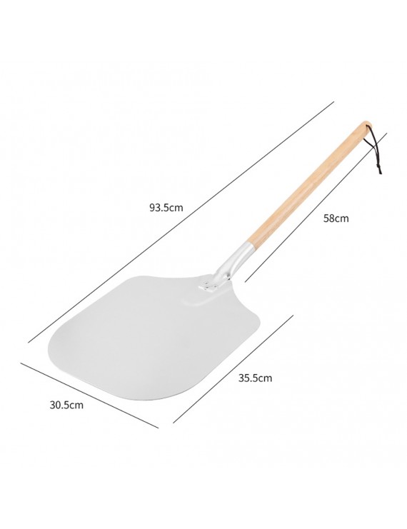 12 Inch Aluminum Steel Pizza Peel