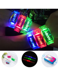 Colorful Luminous Wristband Bracelet Party Gift Toy
